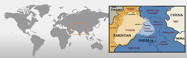 Punjabi map